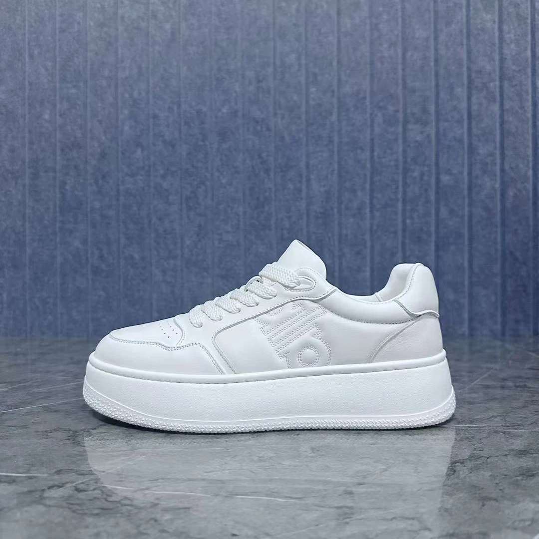 S58白-头层牛皮男士休闲时尚百搭男鞋