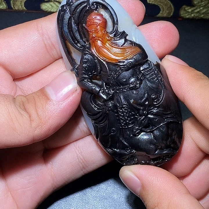 風***昏和田玉未镶嵌颈饰CC