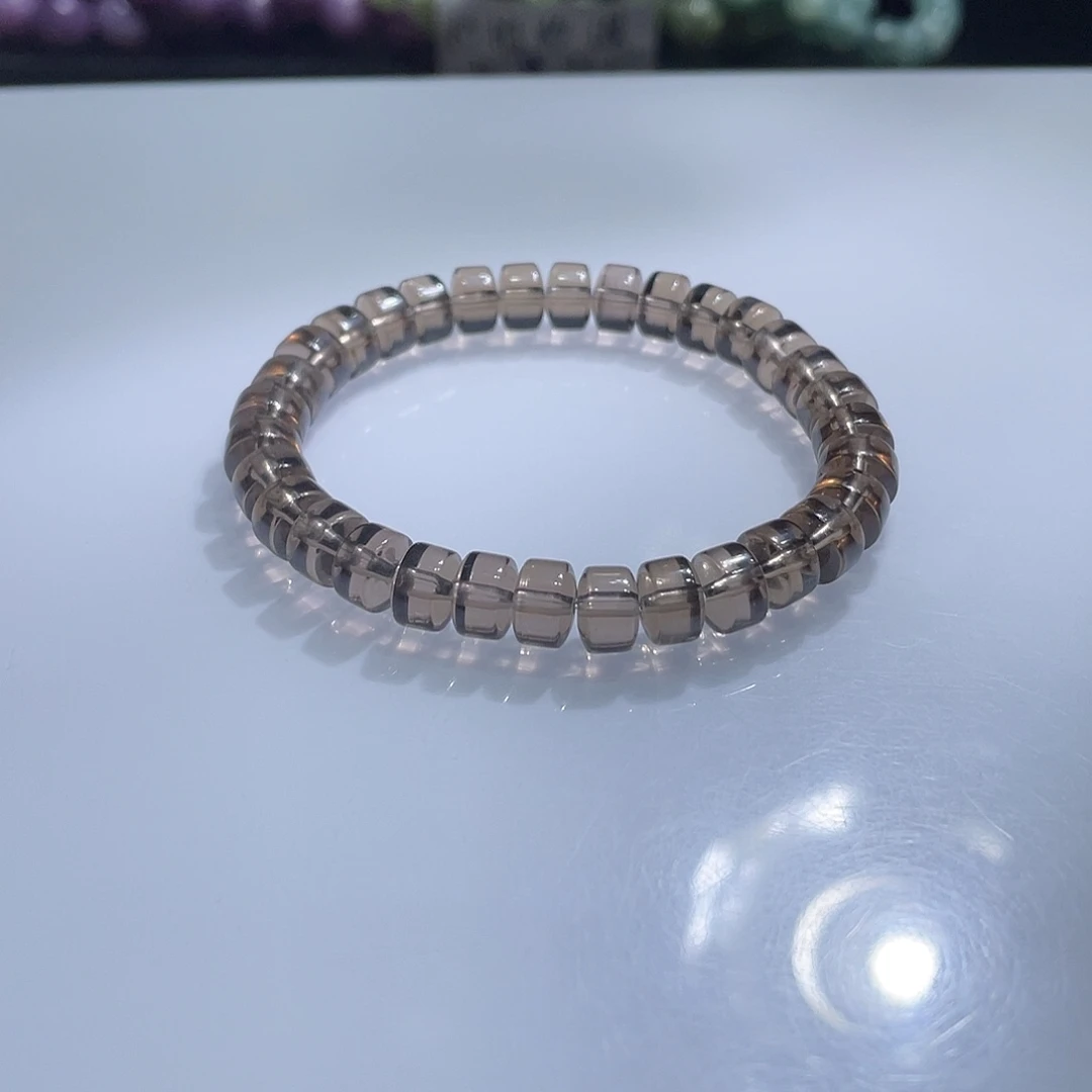 手链未镶嵌水晶茶晶车轮珠