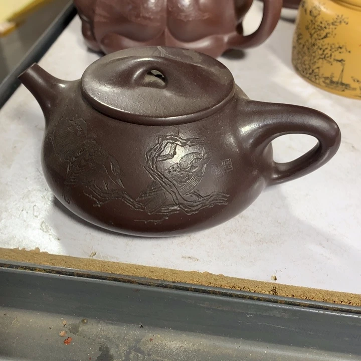 紫砂茶壶原矿手工199