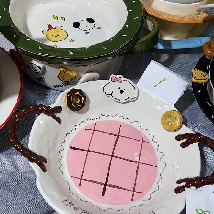 陶高温釉下彩陶瓷