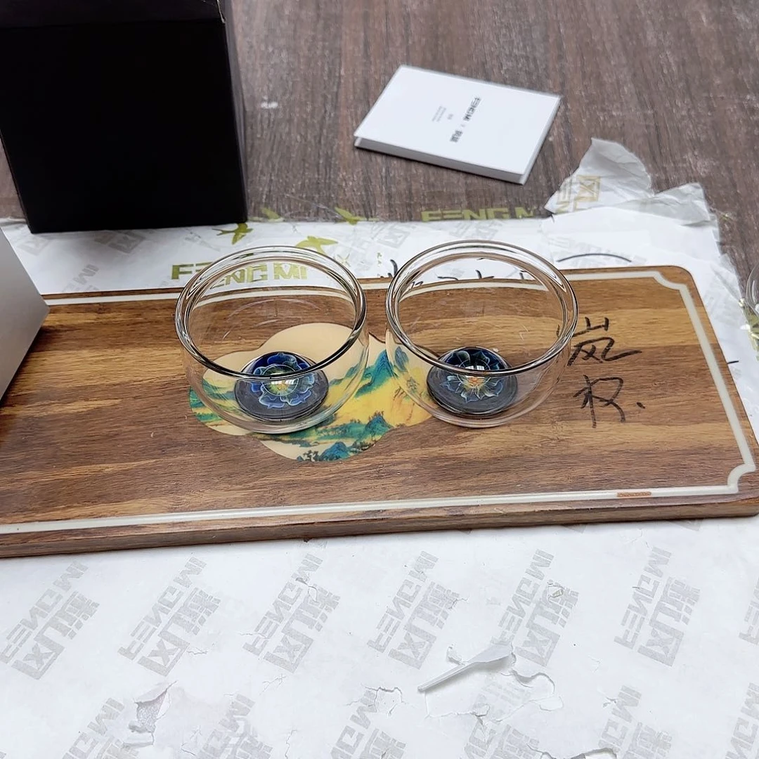 其他花语福杯透明色2个