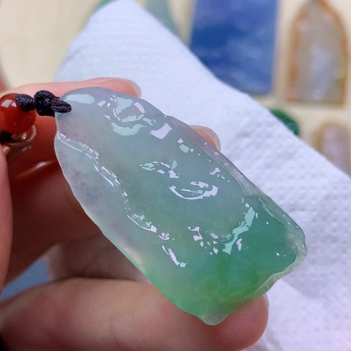 翡翠未镶嵌吊坠(不含链) 1794