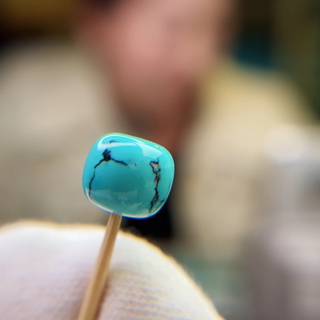 绿松石珠宝奇石未镶嵌10.7