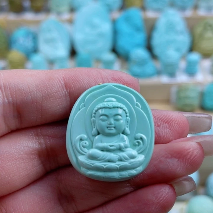 绿松石未镶嵌珠宝奇石