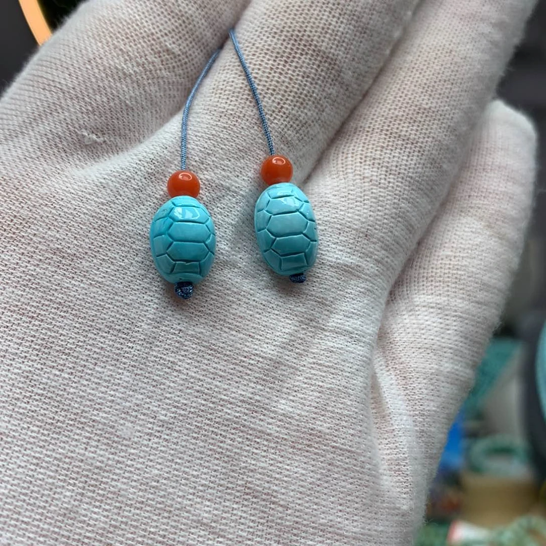 绿松石挂件未镶嵌