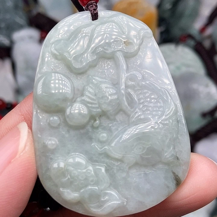 颈饰未镶嵌翡翠翡翠