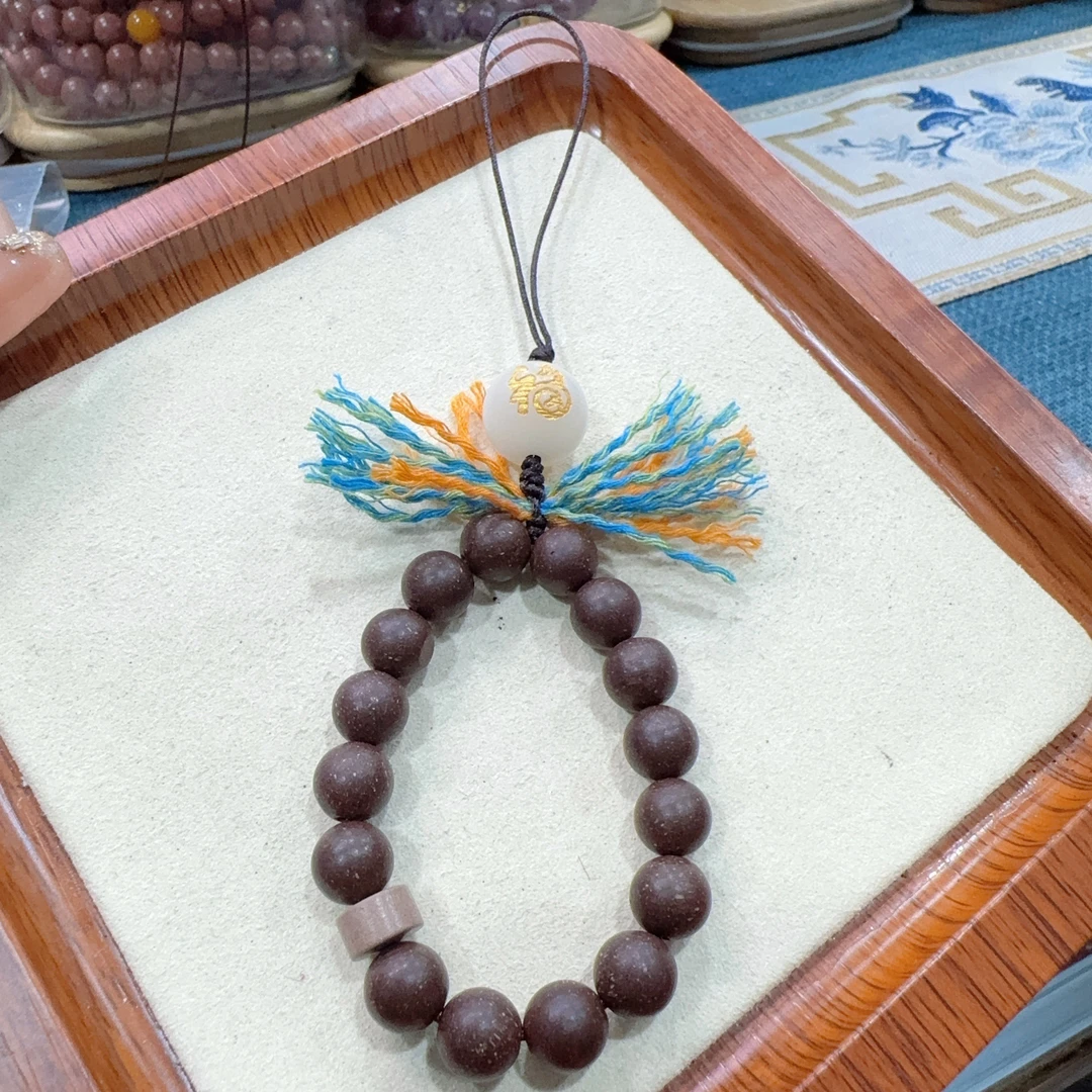 「福彩合香珠」8mm手机挂hxz110501