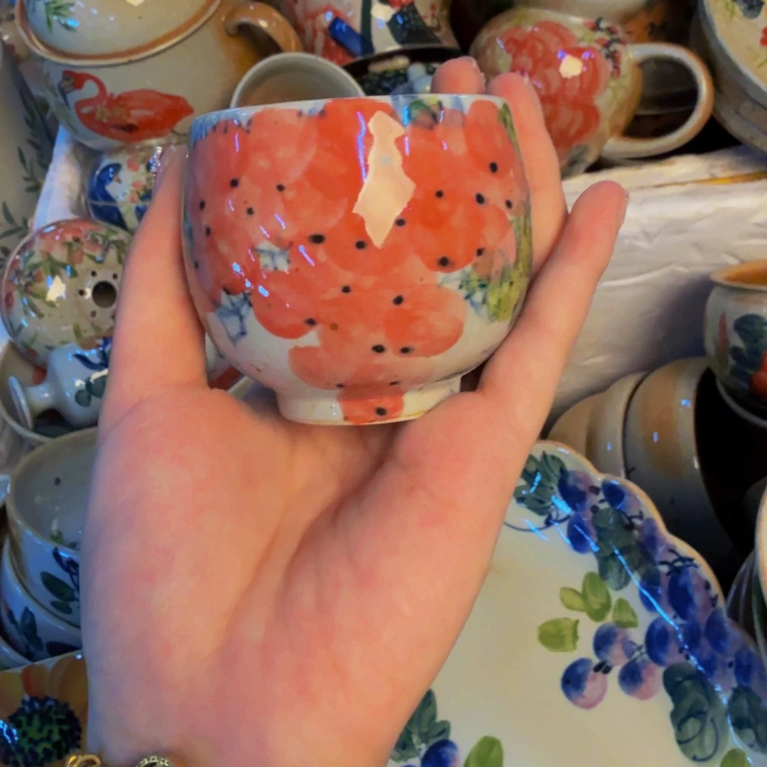 瓷片景德镇陶瓷手工手绘