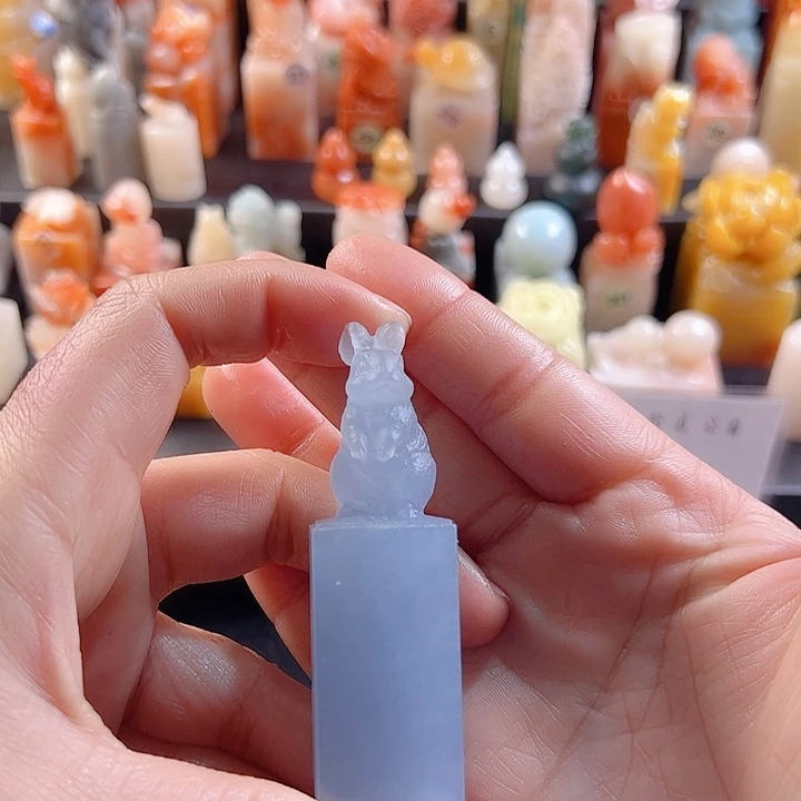 云南石印石2.1厘米，兔子