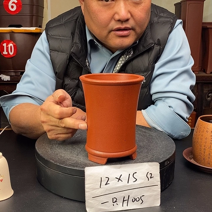 花盆紫砂紫砂花盆货号一只H005