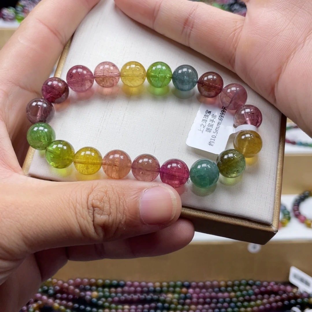 未镶嵌手串碧玺10.5mmmmmmmmm