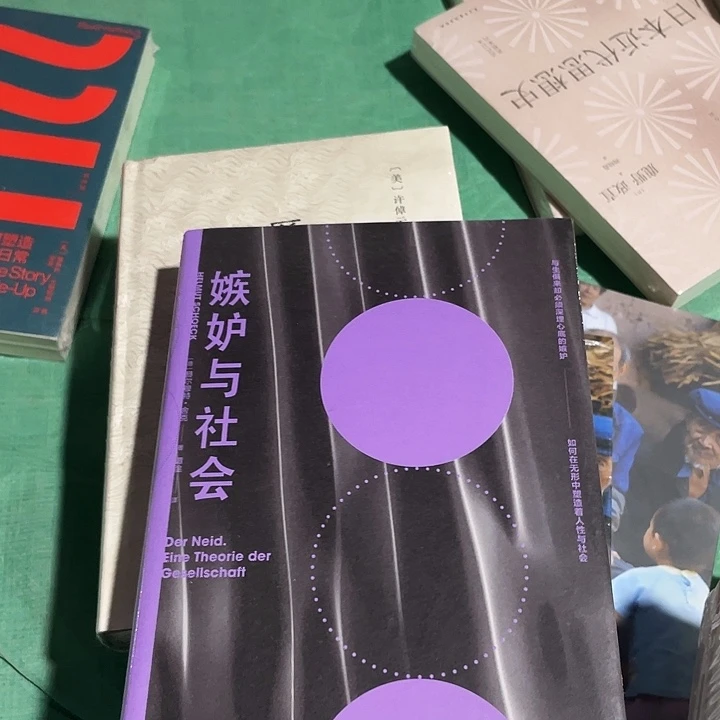 嫉妒与社会：微瑕图书系列