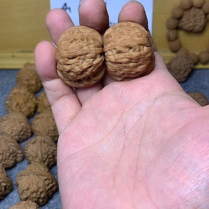 把件文玩核桃全品无修精品磨盘