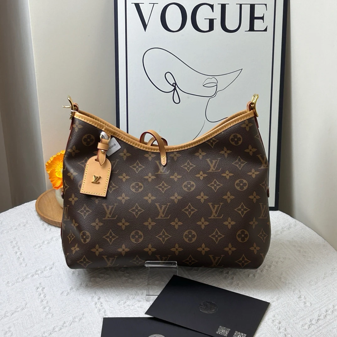 95新 LouisVuitton/路易威登 carryall老花 芯片款/JWX5629