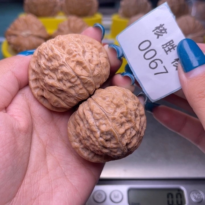 把件文玩核桃南瓜墩44.0067