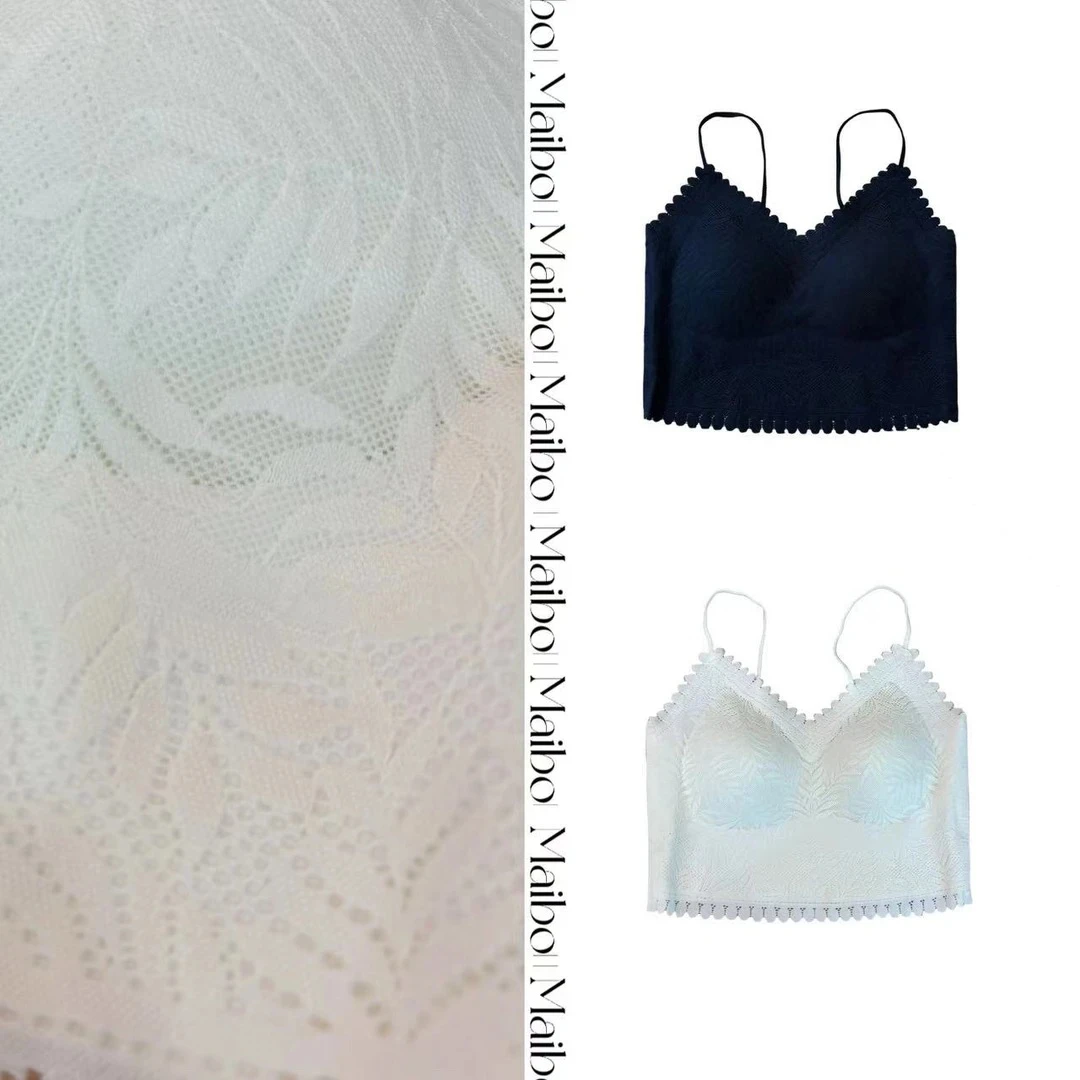 DD-01117夏季蕾丝一体杯蕾丝美背