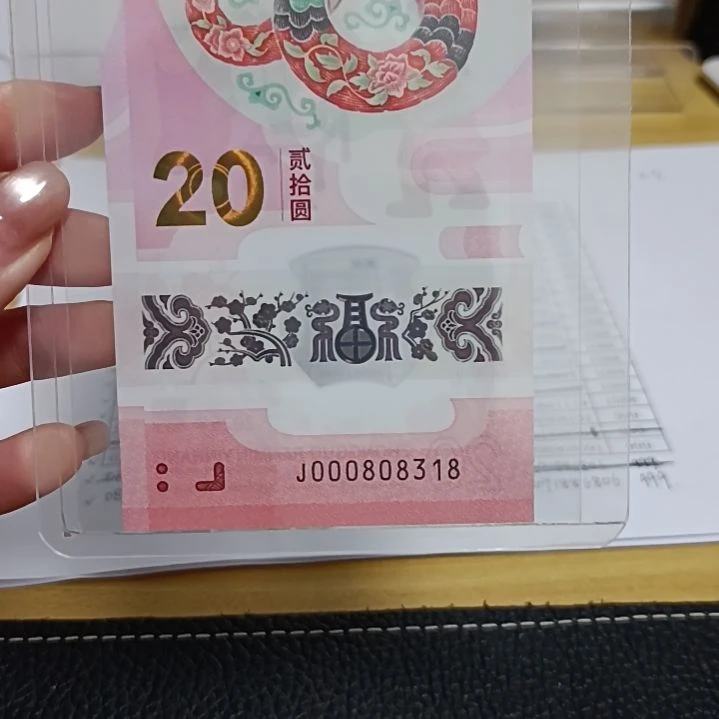 塑料蛇钞如图所示000808318
