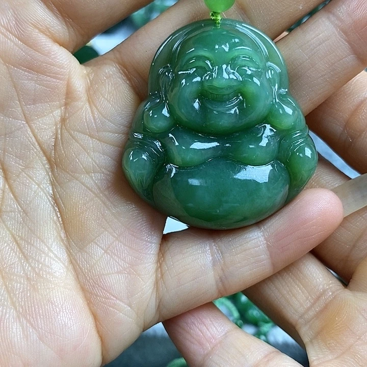 吊坠(不含链)未镶嵌和田玉（碧玉）40