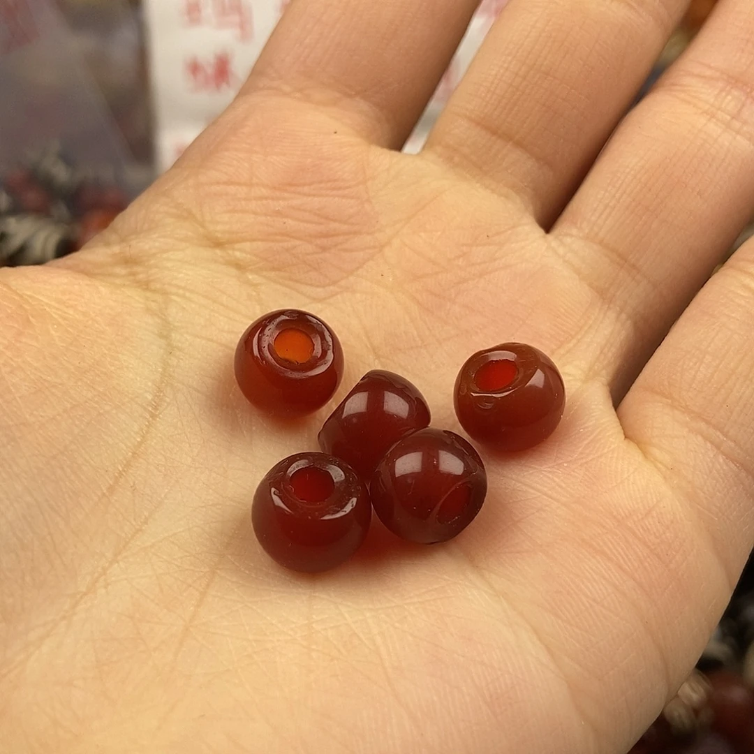 玛瑙/玉髓未镶嵌玛瑙配珠玛瑙散珠