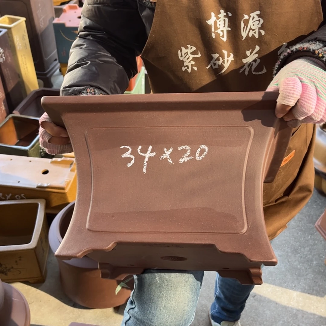 紫砂花盆盆景艺术