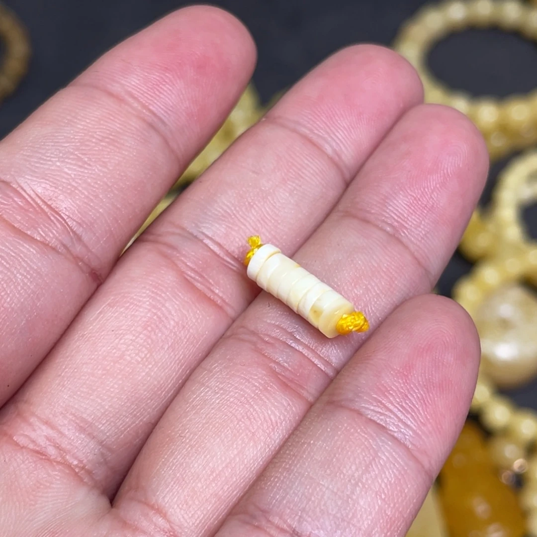 蜜蜡未镶嵌裸石蜜蜡隔片4.8mm