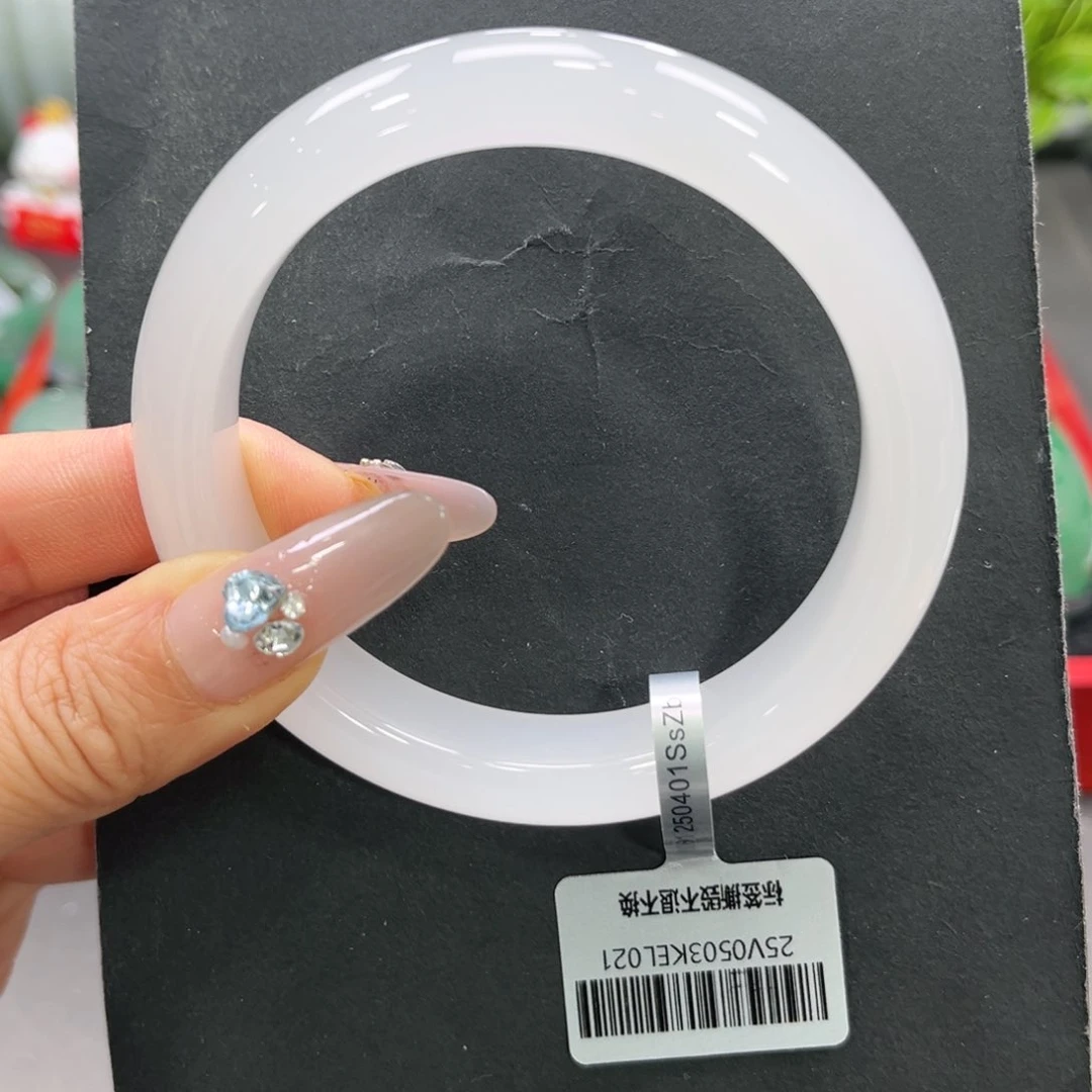 石英质玉手镯未镶嵌金****理➕小玥60