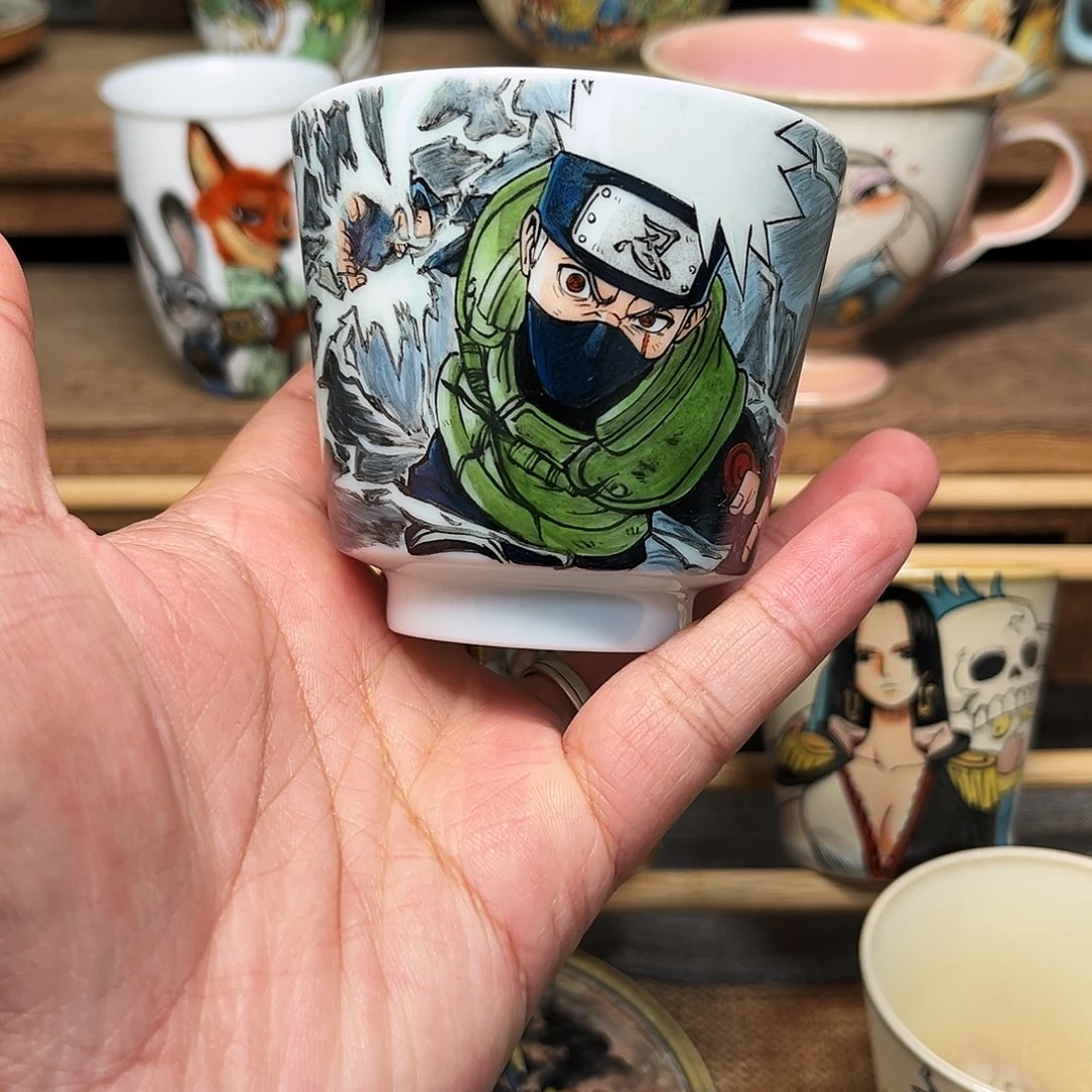 不***了景德镇陶瓷手绘主人杯