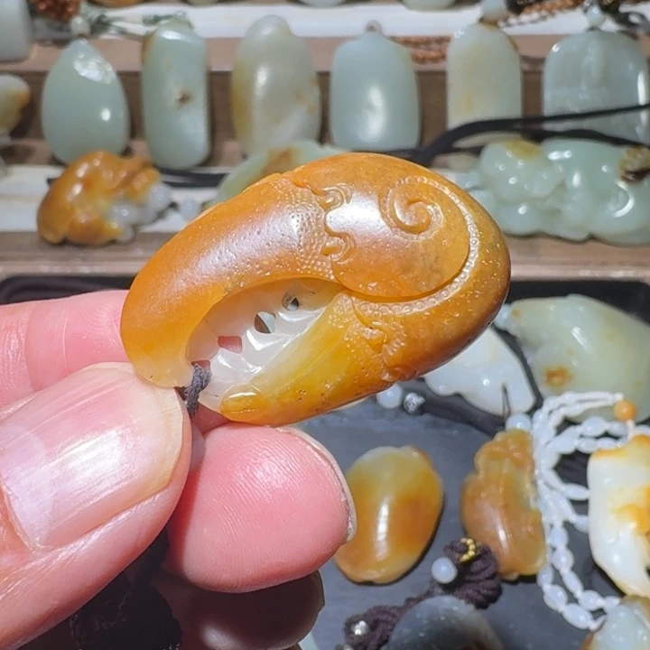 吊坠(不含链)未镶嵌和田玉