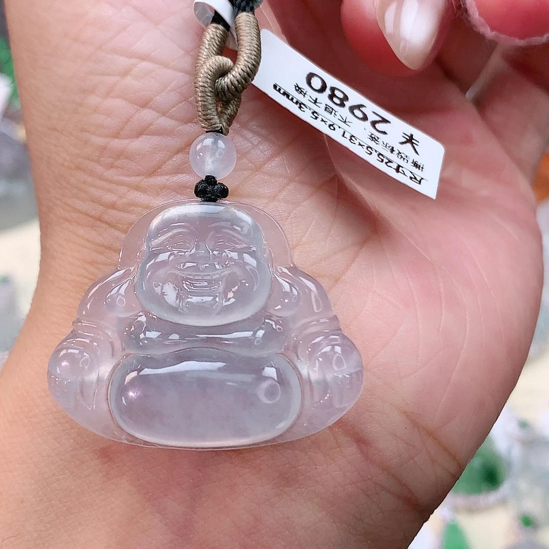 颈饰未镶嵌翡翠佛公