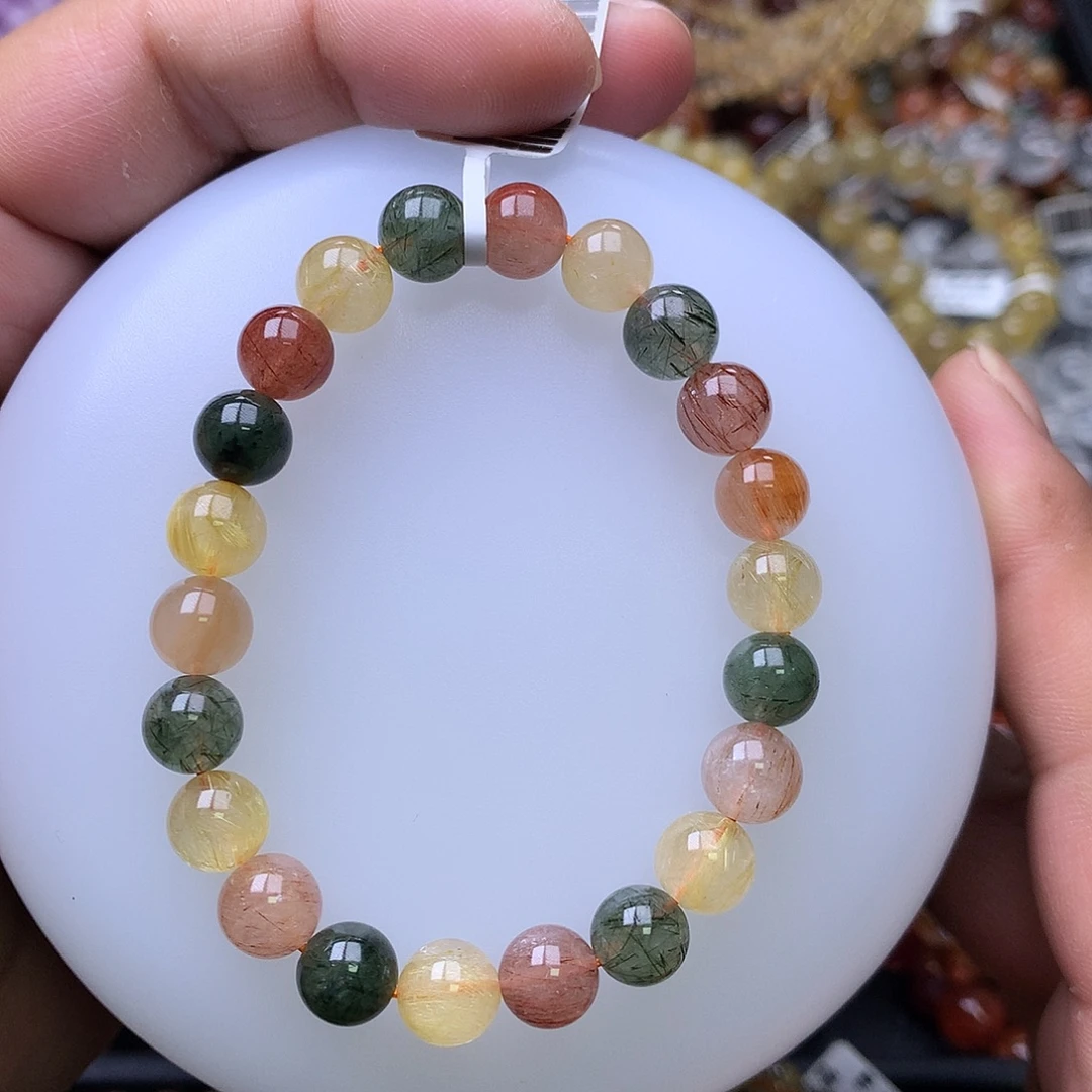 未镶嵌手链水晶，，