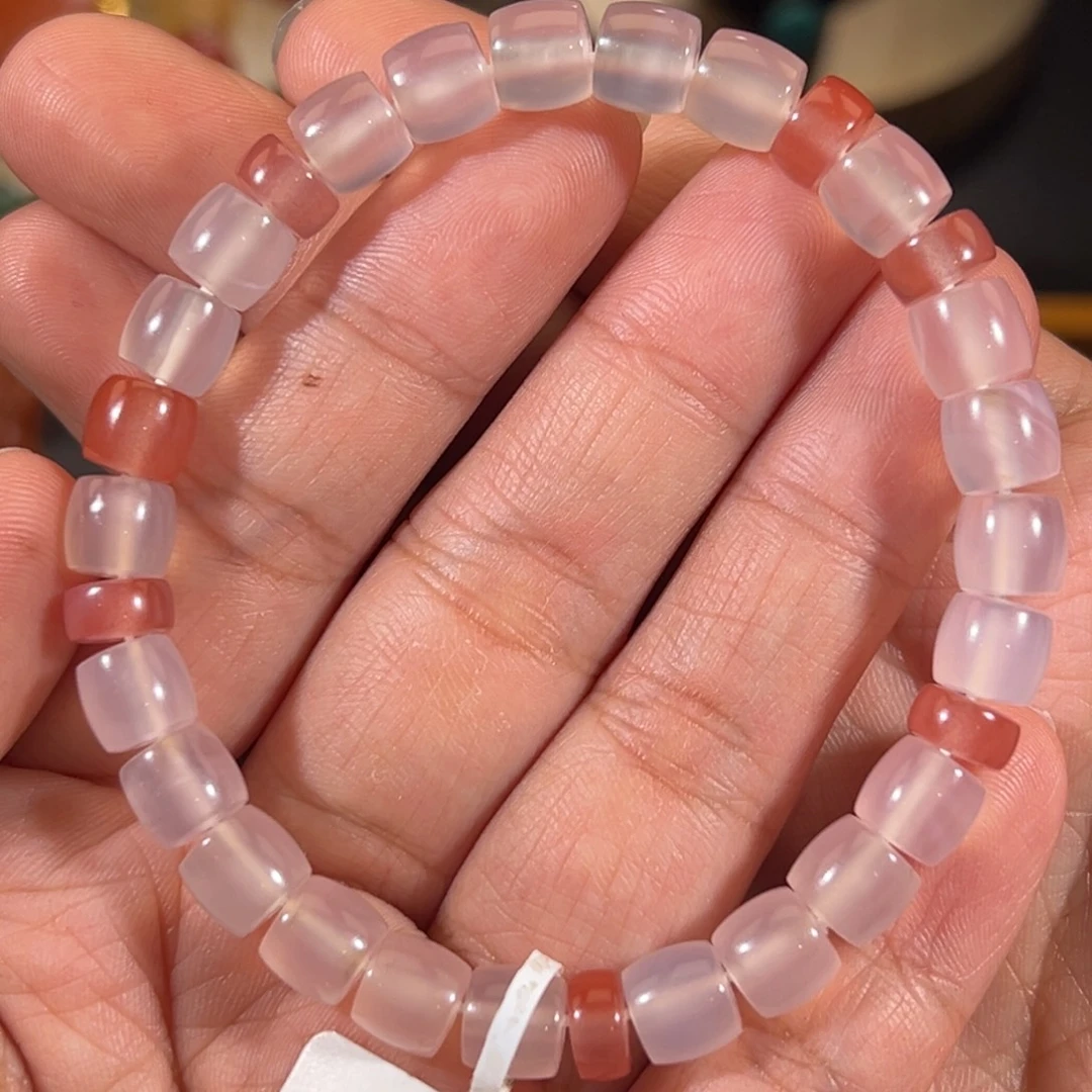 玛瑙/玉髓未镶嵌直切7.3mm