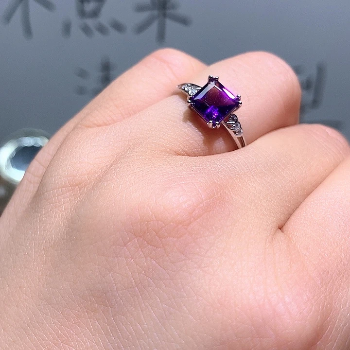 水晶珠宝半成品银S925镶嵌