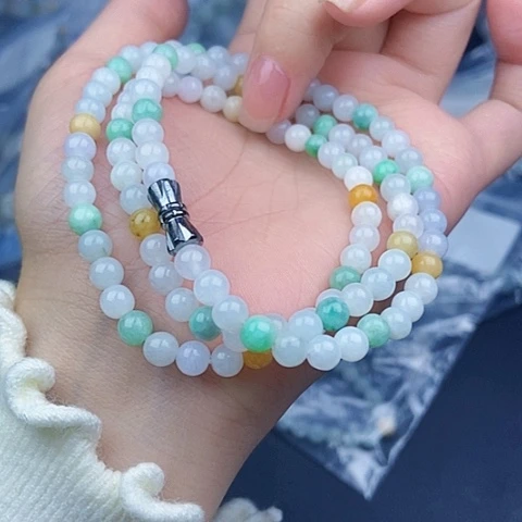 未镶嵌手链翡翠翡翠