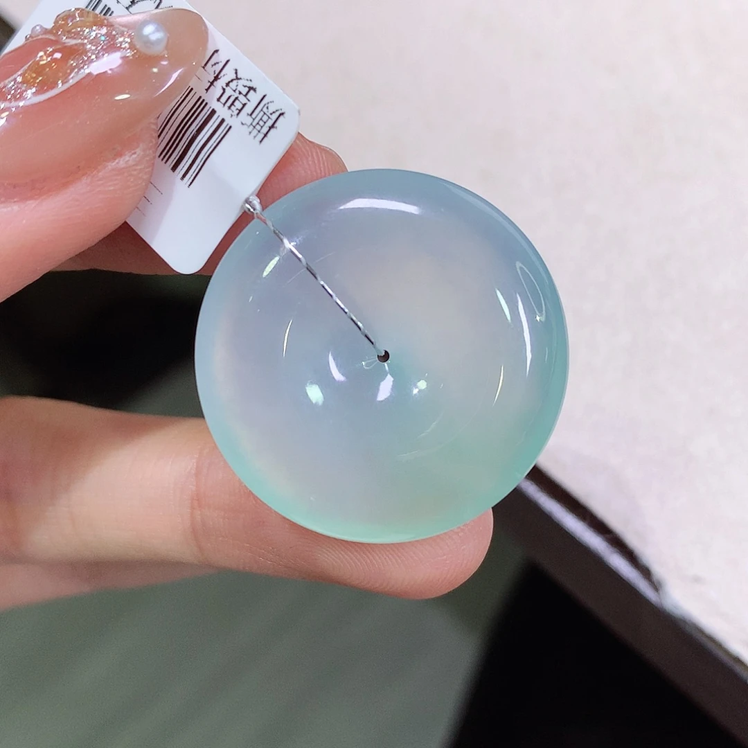 翡翠未镶嵌颈饰26.6-5.7