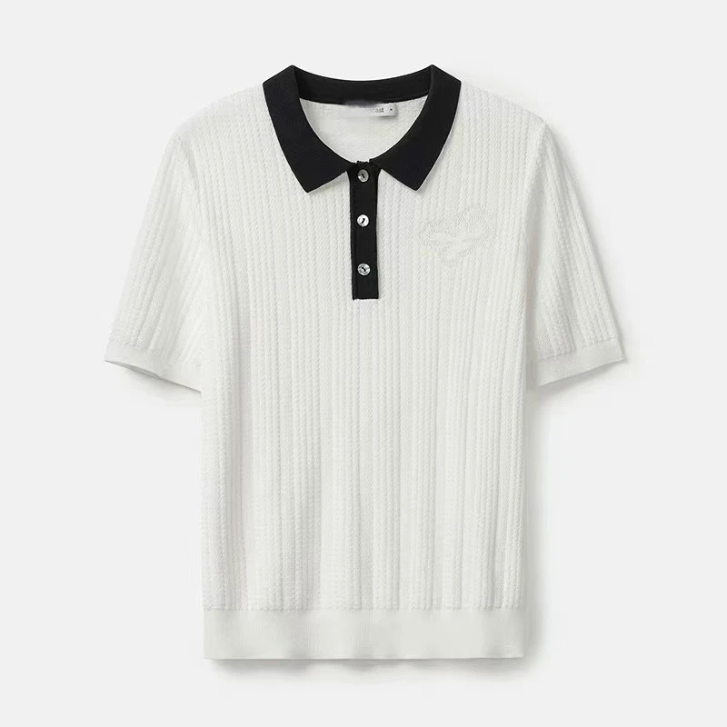 【思雅】57针织短袖