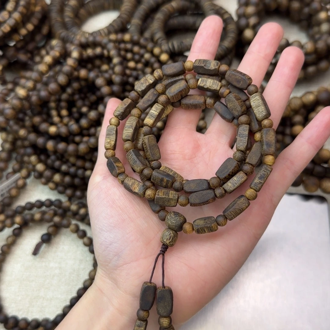 沉香碎屑沉香+卡6板头多圈