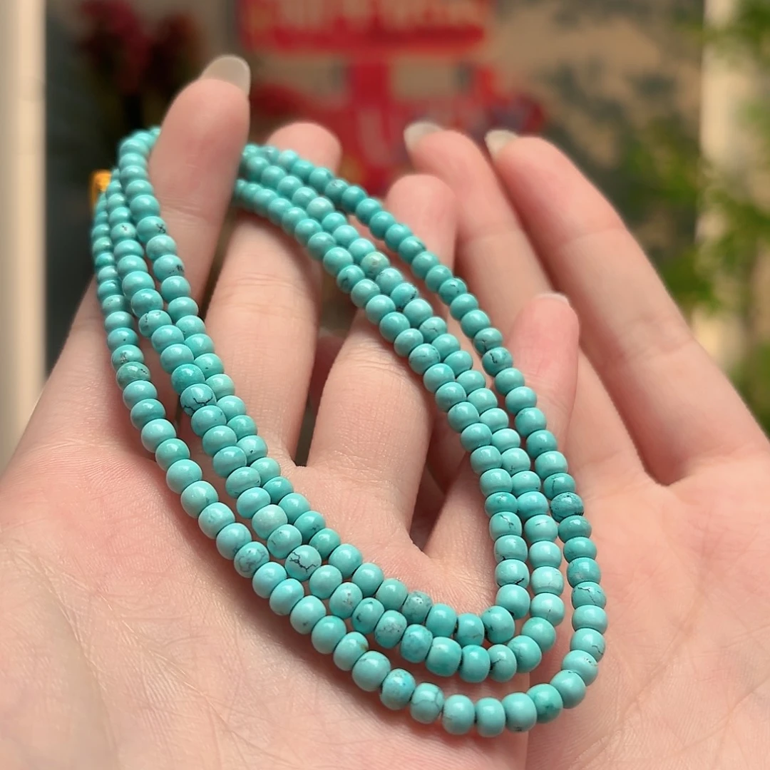 绿松石未镶嵌颈饰