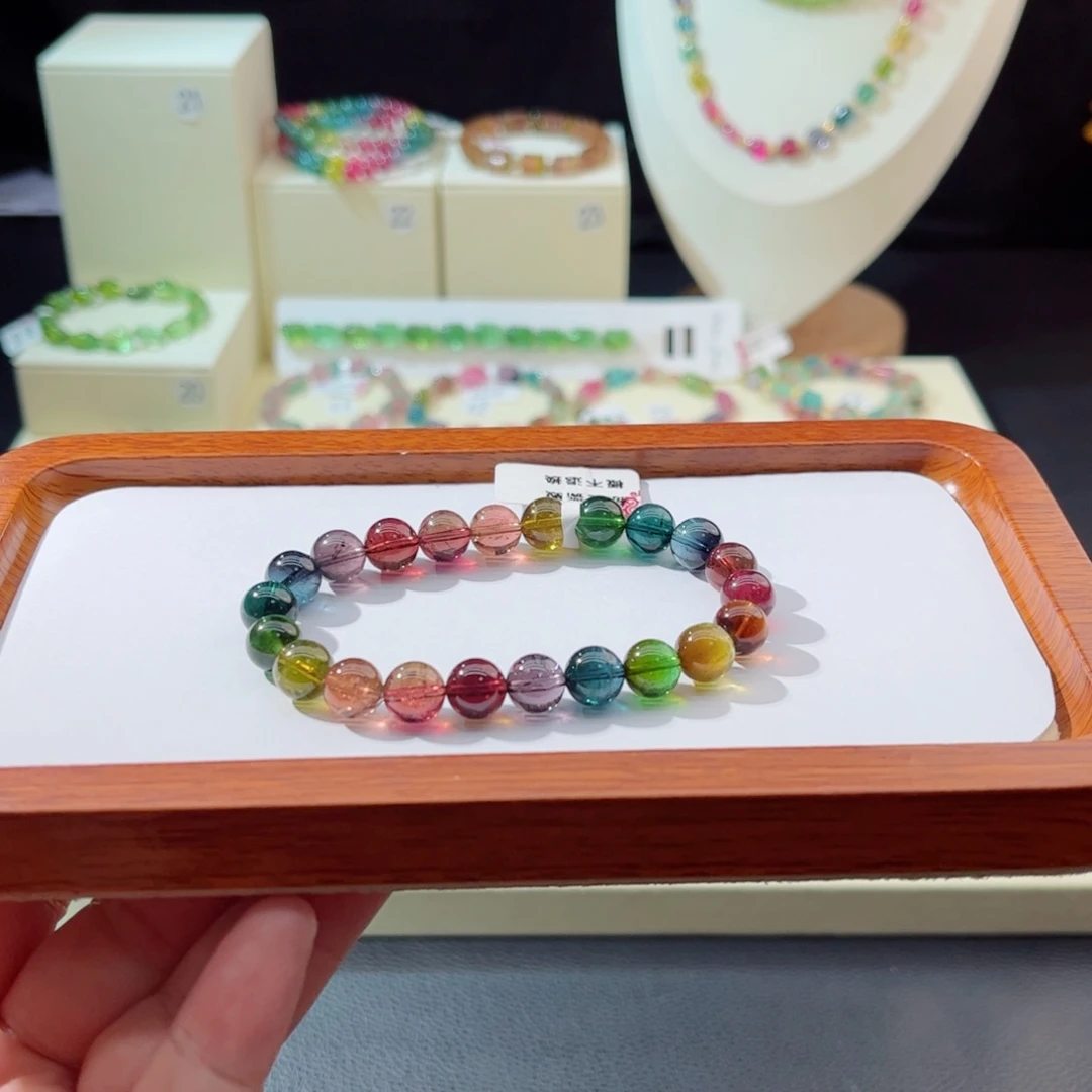 未镶嵌手串碧玺手串