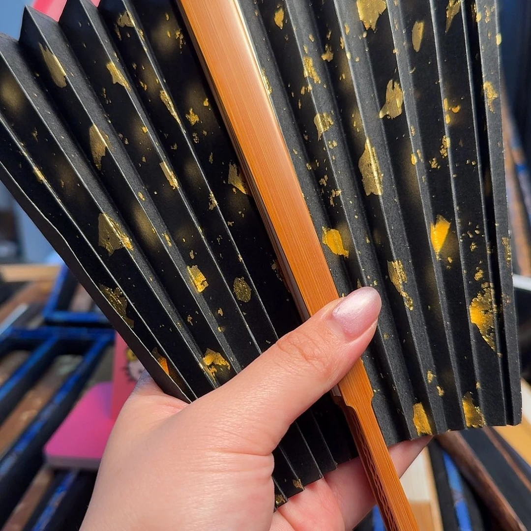 扇子戈***者兵哥扇艺斑竹折扇