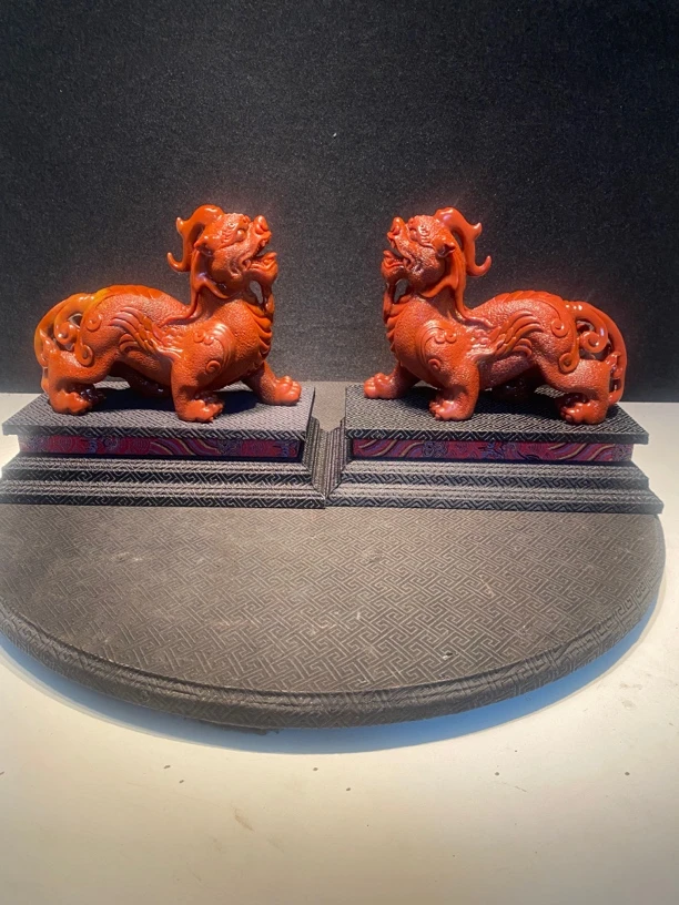 寿山石山水田黄印章印摆件貔貅手把件石雕工艺品入门玄关奇石山水