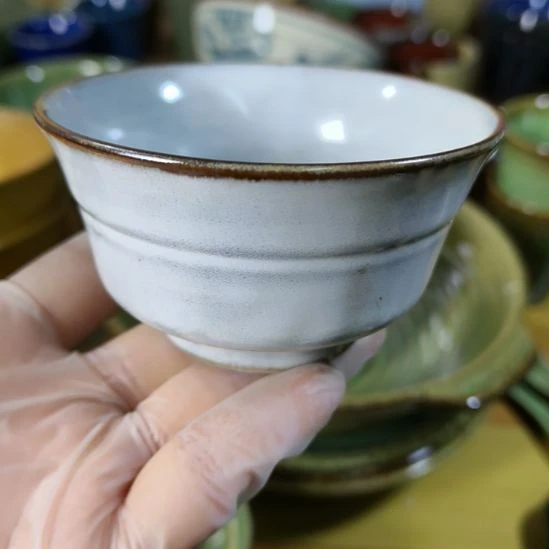 瓷片磁州盘碗壶杯有瑕疵