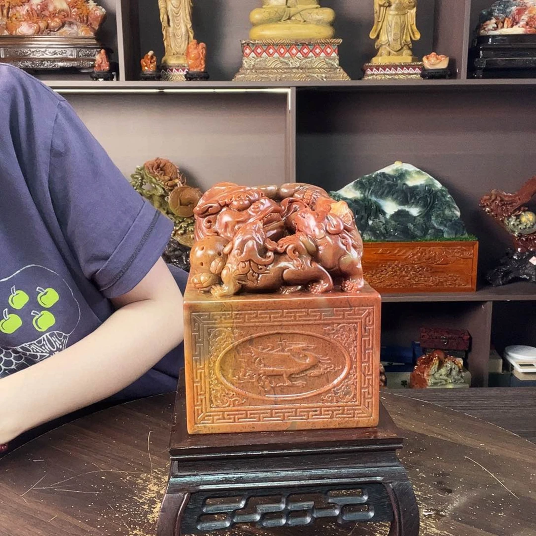 恒***y寿山石印石。。。。。。。。