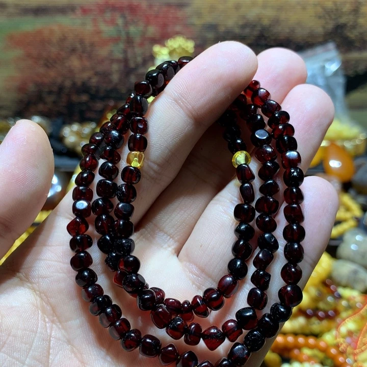 琥珀未镶嵌珠宝奇石