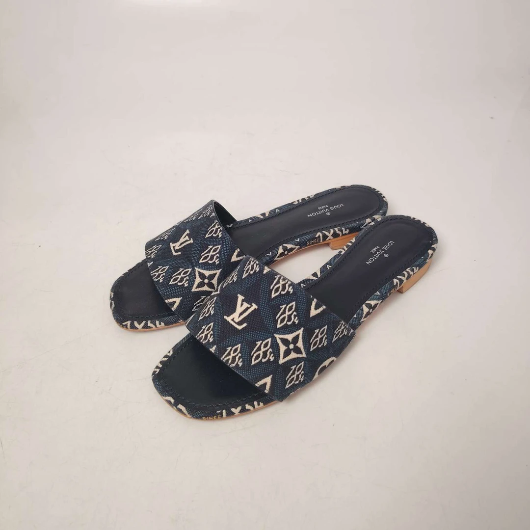 99新 LouisVuitton/路易威登 37码/LV1854拖鞋/98新/jm07152