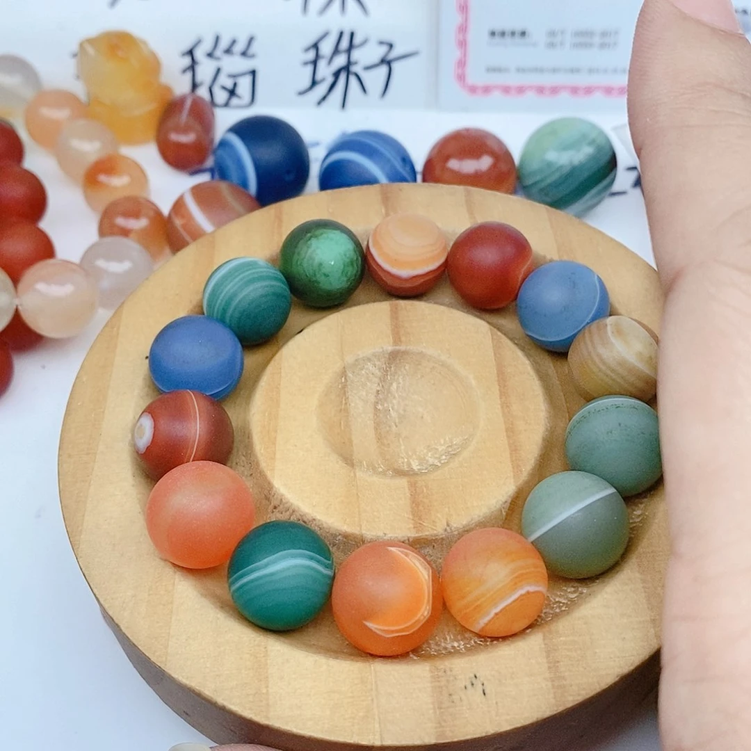 合金颈饰玛瑙/玉髓狼*腾