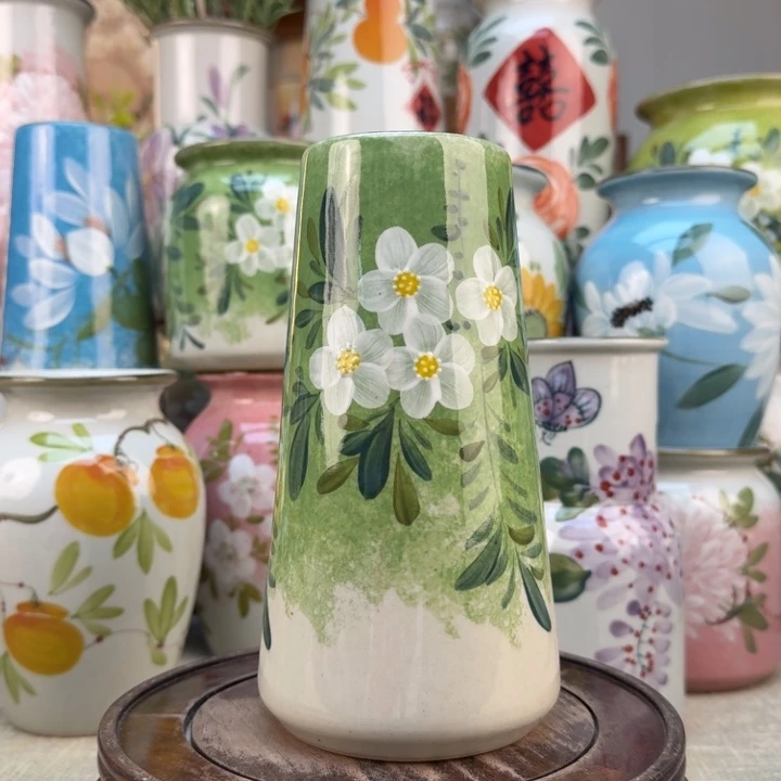 瓷片花瓶23655656656556