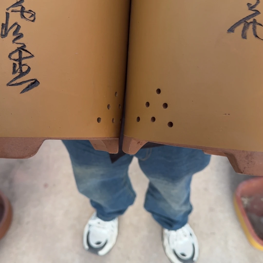 紫砂花盆口径14.18口径