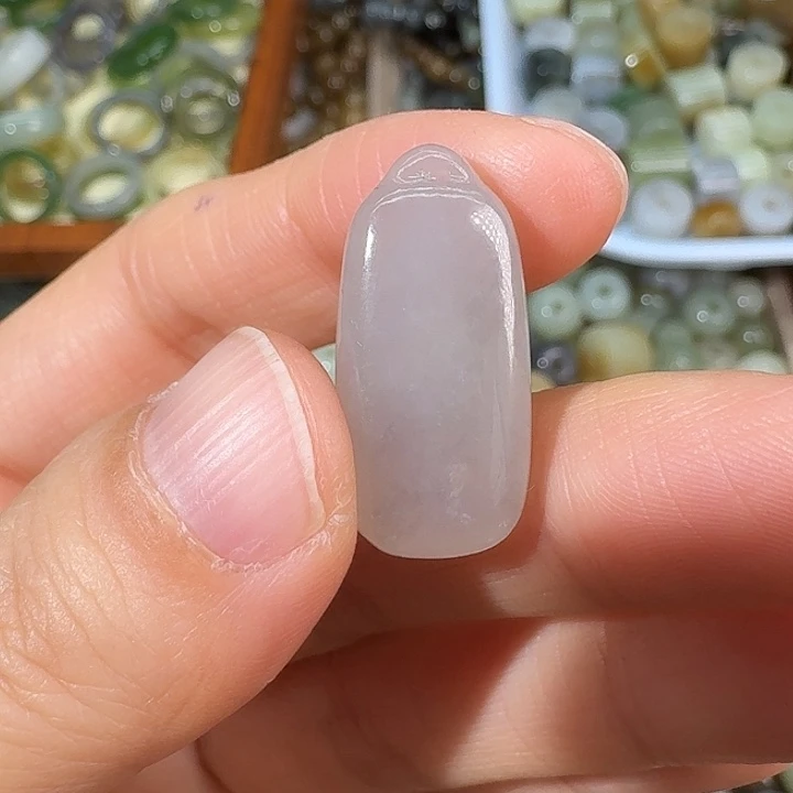 和田玉未镶嵌颈饰12257