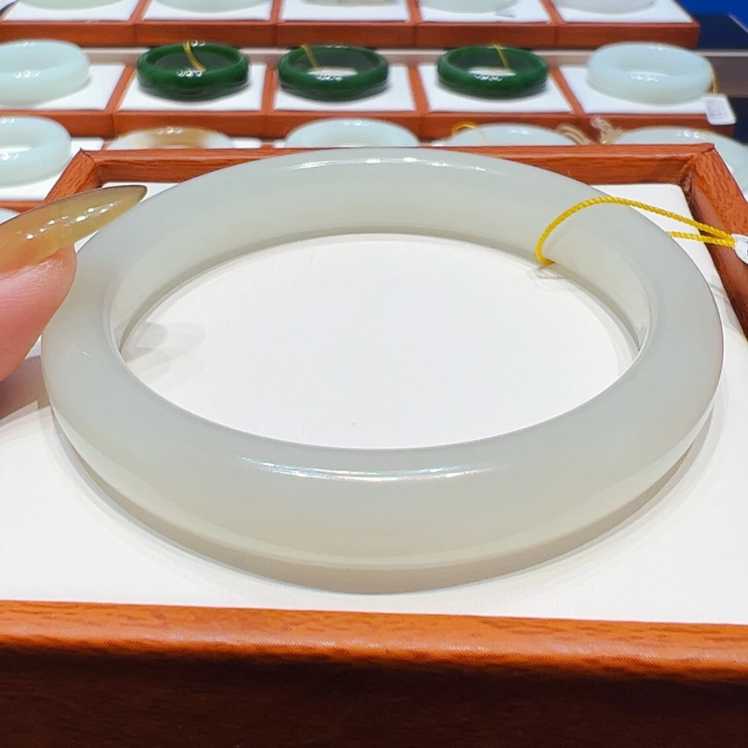 和田玉未镶嵌手镯冰晴5960